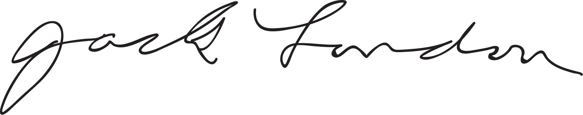 official signature of celebrity Jack London