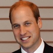 Cropped headshot of Prince William